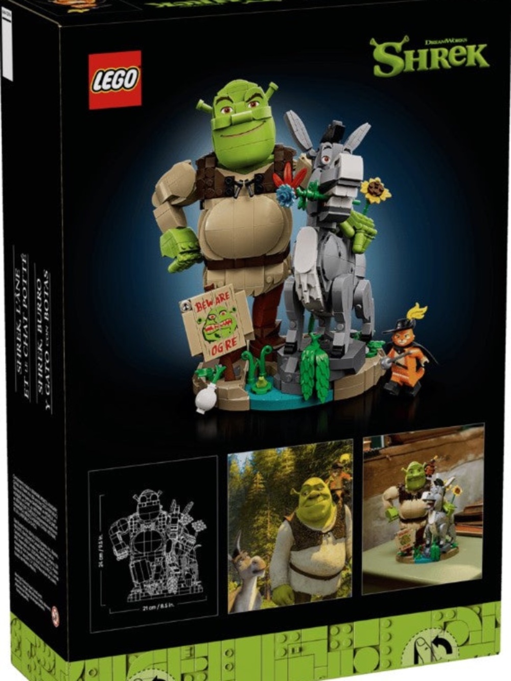 LEGO Shrek: Shrek, Donkey & Puss in Boots 72423